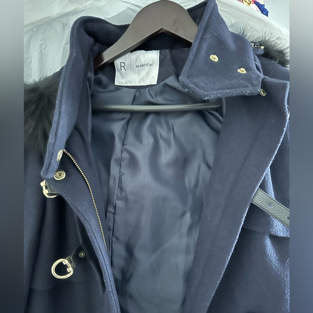 R Essential pea coat - Picture 2 of 3
